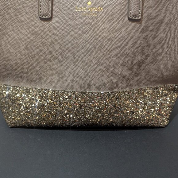 Kate Spade New York Ina Greta Court Glitter Bag NWOT - missing crossbody strap - Picture 3 of 11